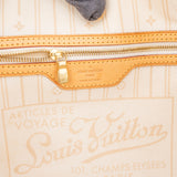 Louis Vuitton Damier Azur Monogram Neverfull GM Shopper Handbag