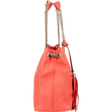 Gucci Coral Leather GG Soho Crossbody Bag