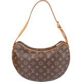 Louis Vuitton Canvas Monogram Croissant MM Shoulder Bag