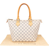 Louis Vuitton Damier Azur Monogram Saleya PM Handbag