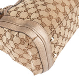 Gucci GG Monogram Bamboo Handbag