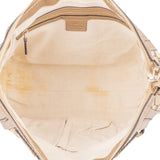 Gucci GG Monogram Bamboo Handbag