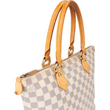 Louis Vuitton Damier Azur Monogram Saleya PM Handbag