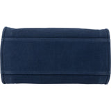 Chanel Bleu Tweed Deauville Handbag