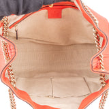 Gucci Coral Leather GG Soho Crossbody Bag