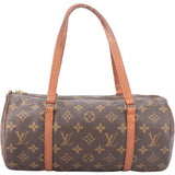 Louis Vuitton Canvas Monogram Papillon Handbag