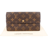 Louis Vuitton Canvas Monogram Sarah Wallet
