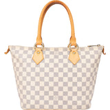 Louis Vuitton Damier Azur Monogram Saleya PM Handbag