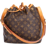 Louis Vuitton Canvas Monogram Sac Noe Petit Shoulder Bag