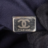 Chanel Bleu Tweed Deauville Handbag