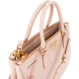Prada Rose Saffiano Leather Galleria Handbag