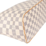 Louis Vuitton Damier Azur Monogram Saleya PM Handbag