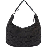 Gucci Horsebit Monogram Hobo Bag