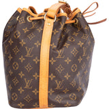 Louis Vuitton Canvas Monogram Sac Noe Petit Shoulder Bag