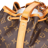 Louis Vuitton Canvas Monogram Sac Noe Petit Shoulder Bag