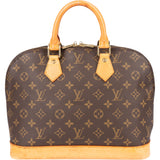 Louis Vuitton Canvas Monogram Alma PM Handbag