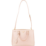 Prada Rose Saffiano Leather Galleria Handbag