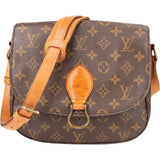 Louis Vuitton Canvas Monogram Saint Cloud GM Crossbody Bag