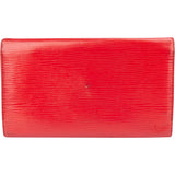 Louis Vuitton Rouge Epi Leather Sarah Wallet
