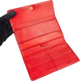 Louis Vuitton Rouge Epi Leather Sarah Wallet