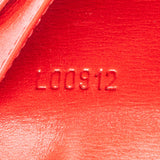 Louis Vuitton Rouge Epi Leather Sarah Wallet