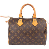 Louis Vuitton Canvas Monogram Speedy 25 Handbag