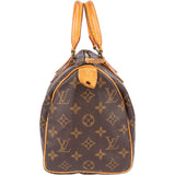 Louis Vuitton Canvas Monogram Speedy 25 Handbag