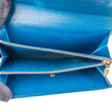 Louis Vuitton Bleu Epi Leather Sarah Wallet