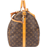 Louis Vuitton Canvas Monogram Keepall 60 Bandouliere