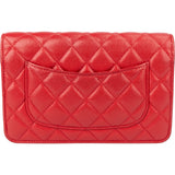 Chanel Quilted Caviar Leather Wallet On Chain Crossbody Bag