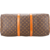 Louis Vuitton Canvas Monogram Keepall 50