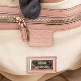 Gucci Pink Leather GG Soho Handbag