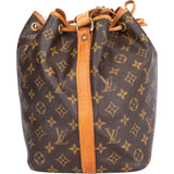 Louis Vuitton Canvas Monogram Sac Noe Petit Shoulder Bag