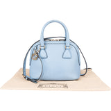 Gucci Blue Leather GG Handbag