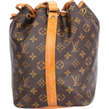 Louis Vuitton Canvas Monogram Sac Noe Petit Shoulder Bag