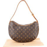 Louis Vuitton Canvas Monogram Croissant MM Shoulder Bag