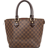 Louis Vuitton Damier Ebene Monogram Saleya PM Handbag