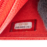 Chanel Quilted Caviar Leather Wallet On Chain Crossbody Bag