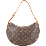 Louis Vuitton Canvas Monogram Croissant MM Shoulder Bag