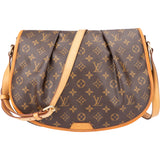 Louis Vuitton Canvas Monogram Menilmontant MM Crossbody Bag