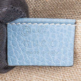 Gucci Blue Leather GG Handbag