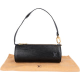Louis Vuitton Noir Epi Leather Mini Soufflot Handbag