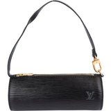 Louis Vuitton Noir Epi Leather Mini Soufflot Handbag