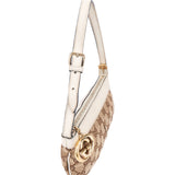 Gucci GG Monogram Mini Heart Handbag