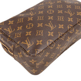 Louis Vuitton Canvas Monogram Trousse Toilette 28 Clutch