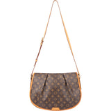 Louis Vuitton Canvas Monogram Menilmontant MM Crossbody Bag