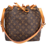 Louis Vuitton Canvas Monogram Sac Noe Petit Shoulder Bag