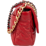 Chanel 19 Quilted Lambskin Single Flap Crossbody Bag