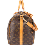 Louis Vuitton Canvas Monogram Keepall 50 Bandouliere