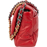 Chanel 19 Quilted Lambskin Single Flap Crossbody Bag